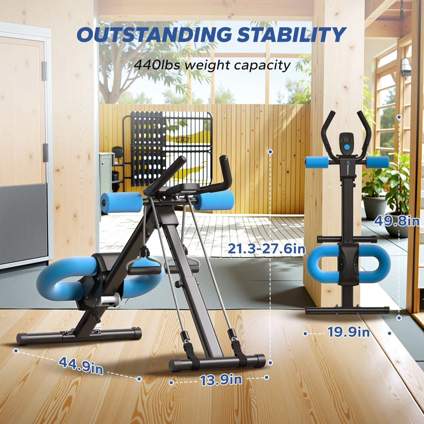 Foldable Ab Machine
