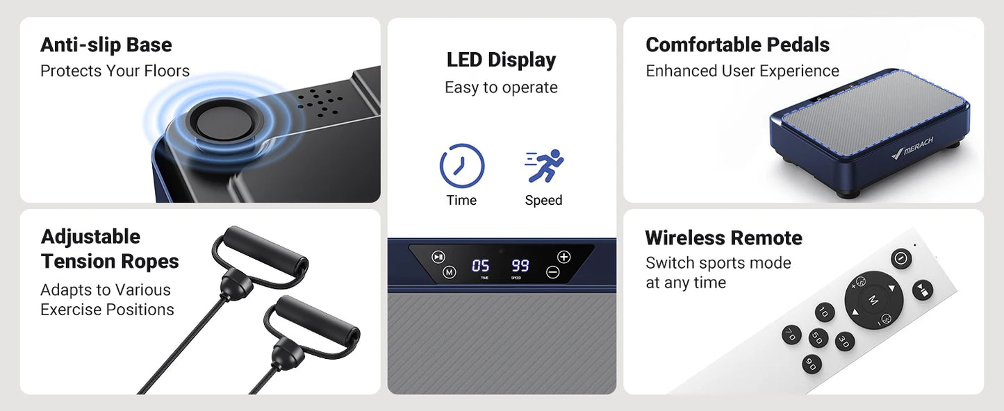 Vibration Plate Exercise Machine