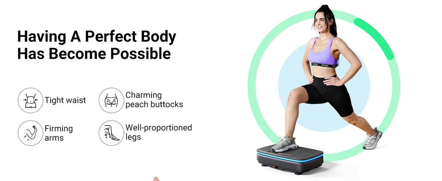 Vibration Plate Exercise Machine