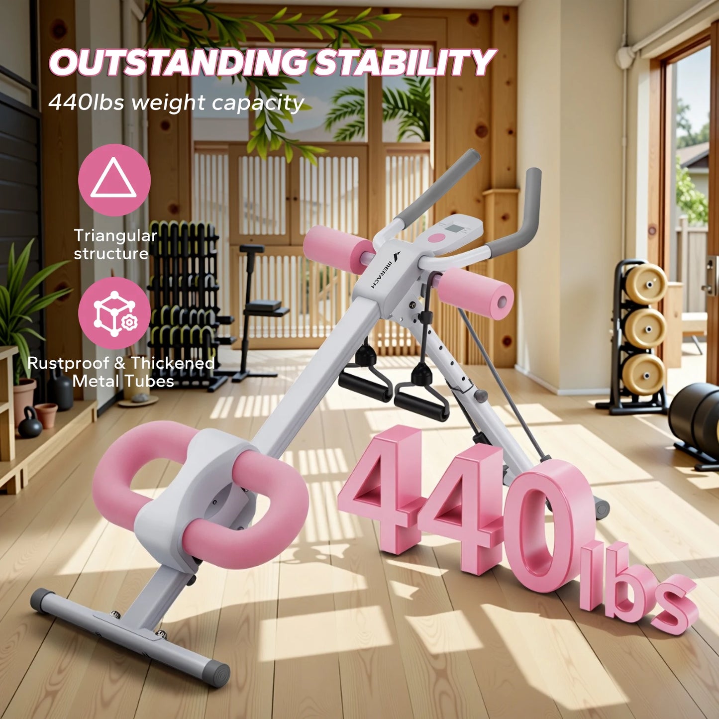 Foldable Ab Machine