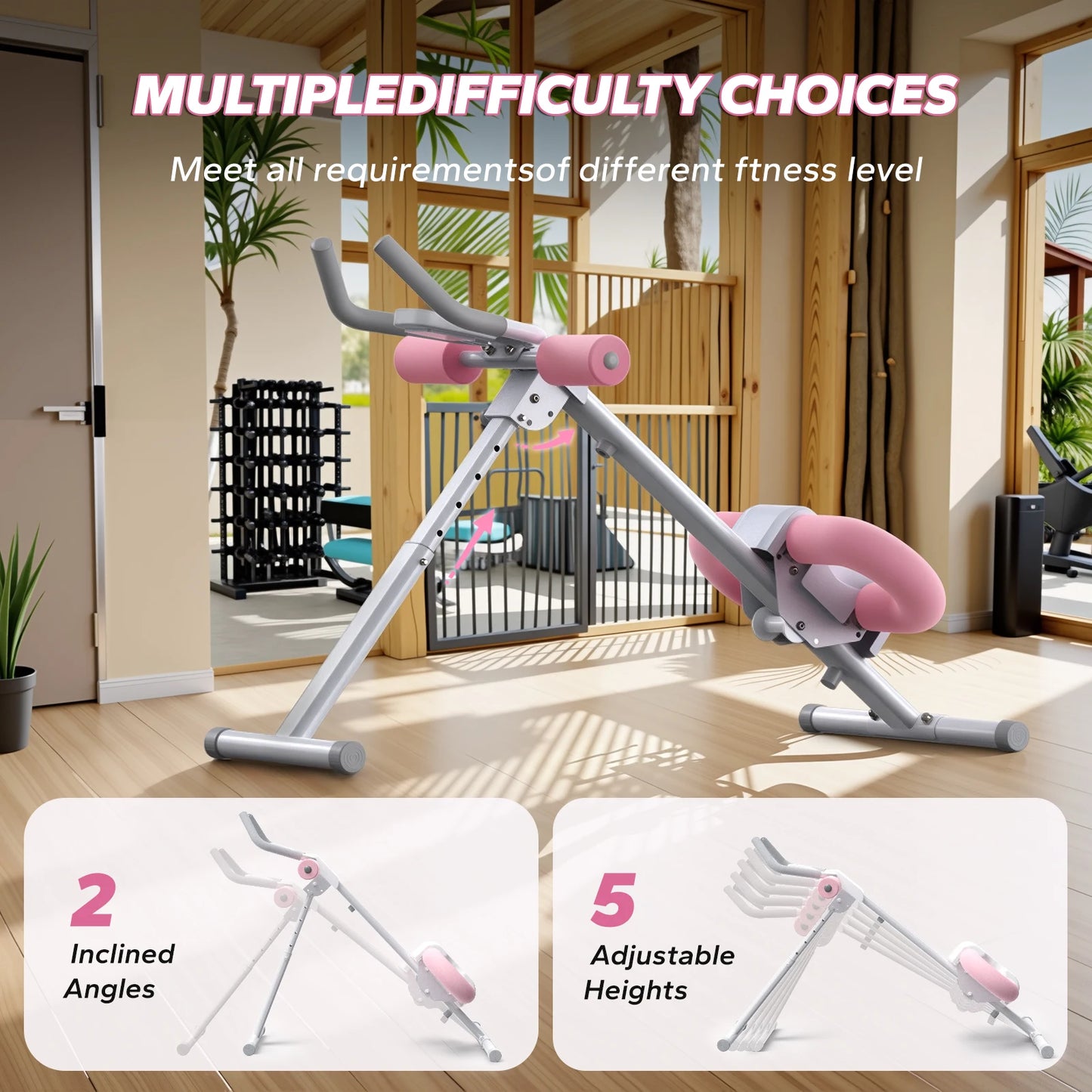 Fordable Ab Machine