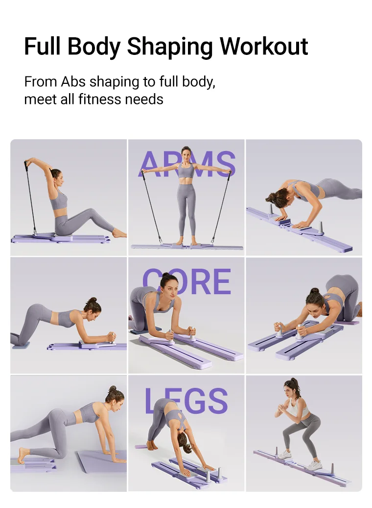 2-in-1 Abs & Ski Board