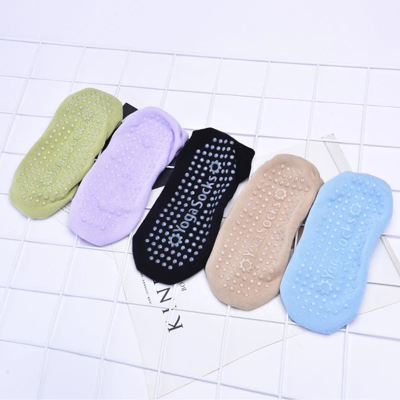 1 Pair Anti-Slip Breathable Pilates Socks