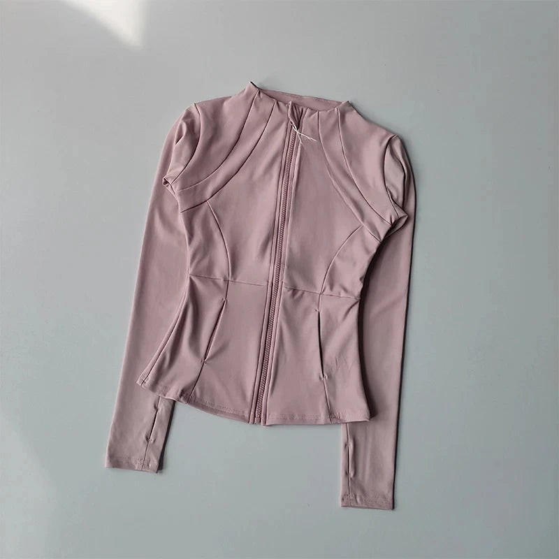 Women Sports Jacket Zip