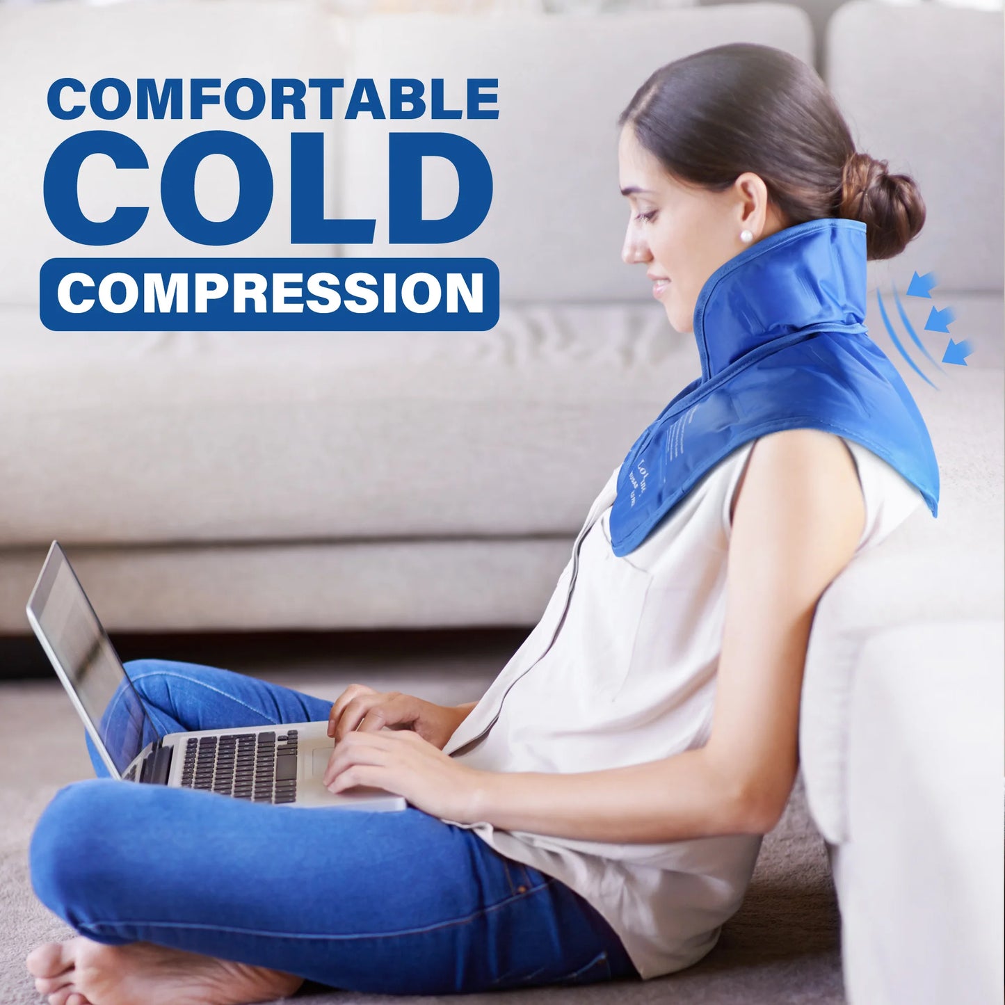 Reusable Cold Neck Wrap for Pain Relief