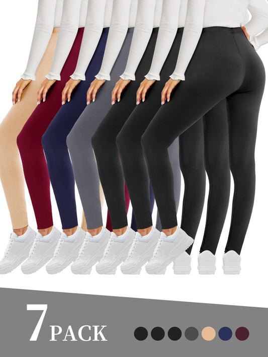 7 Pack Butt Lift Tummy Control  Leggings
