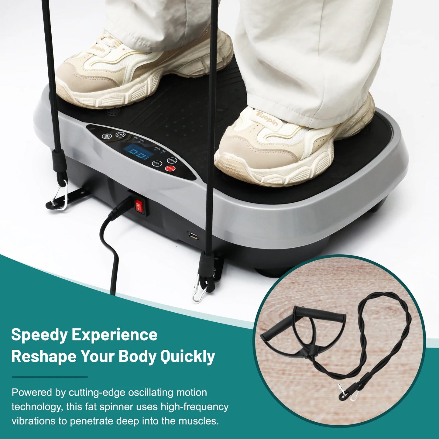 Vibration Plate Exercise Machine Fat-Burning