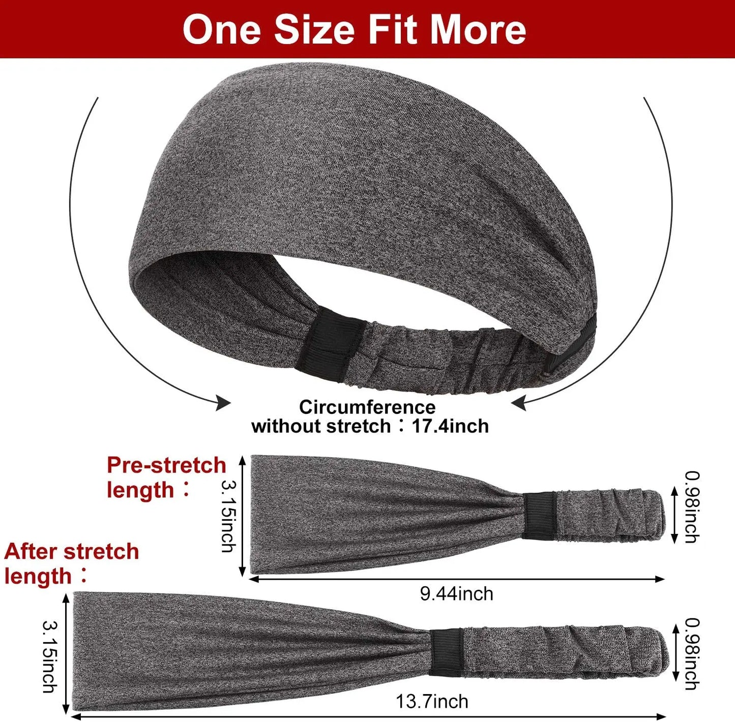 Moisture Wicking Workout Sweatband