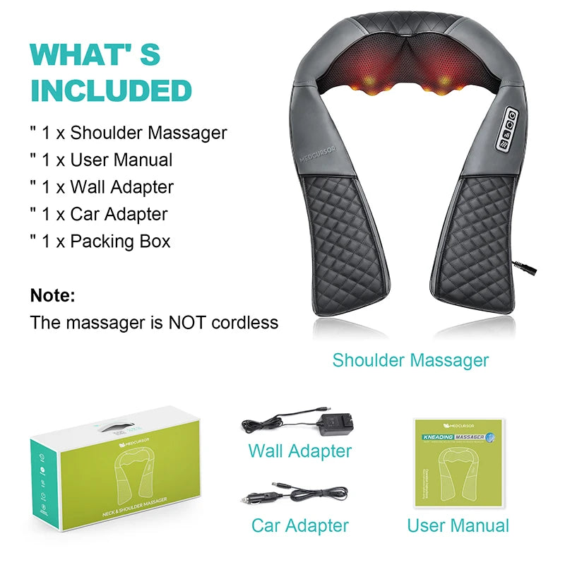 Electric Neck And Back Massager