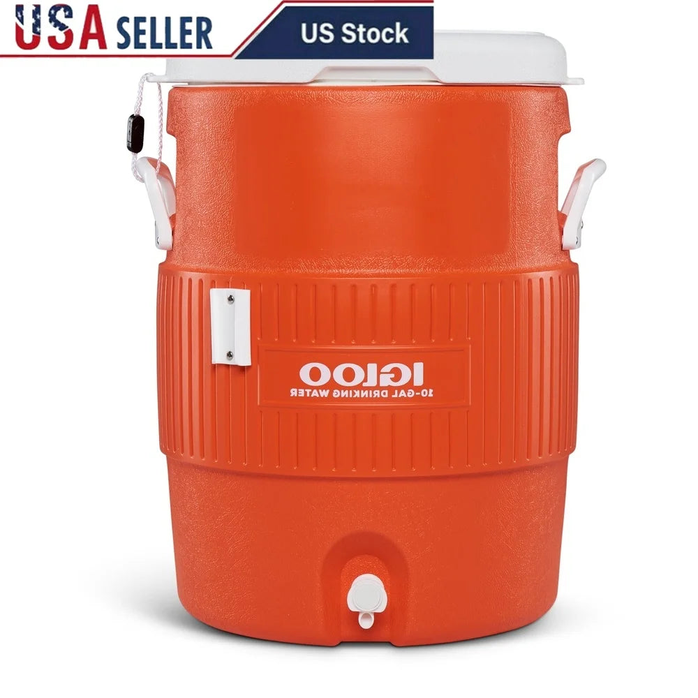 10 Gallon Water Jug with Cup Dispenser