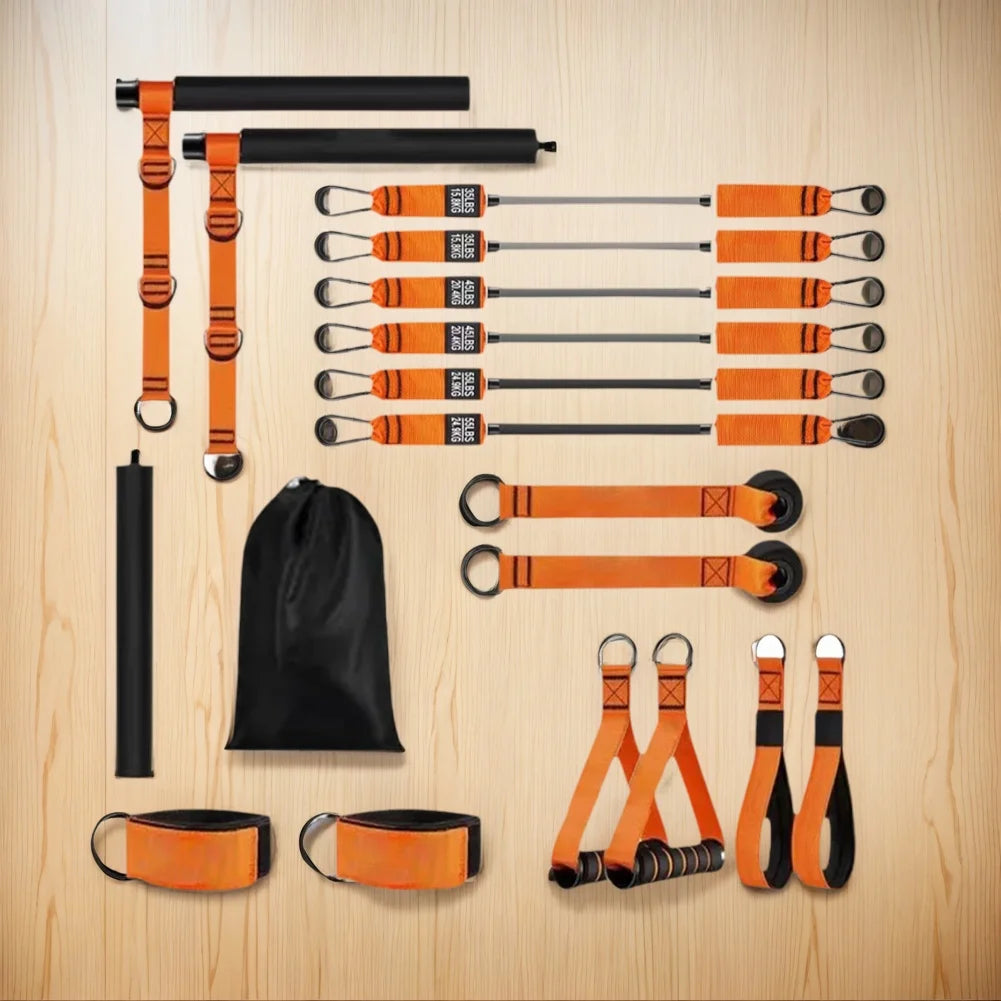 Pilates Bar Kit W/ Resistance Bands