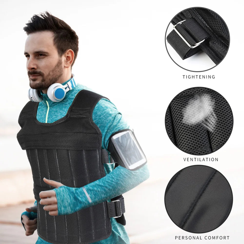 3/15/20/35/50kg  Adjustable  Weight Vest