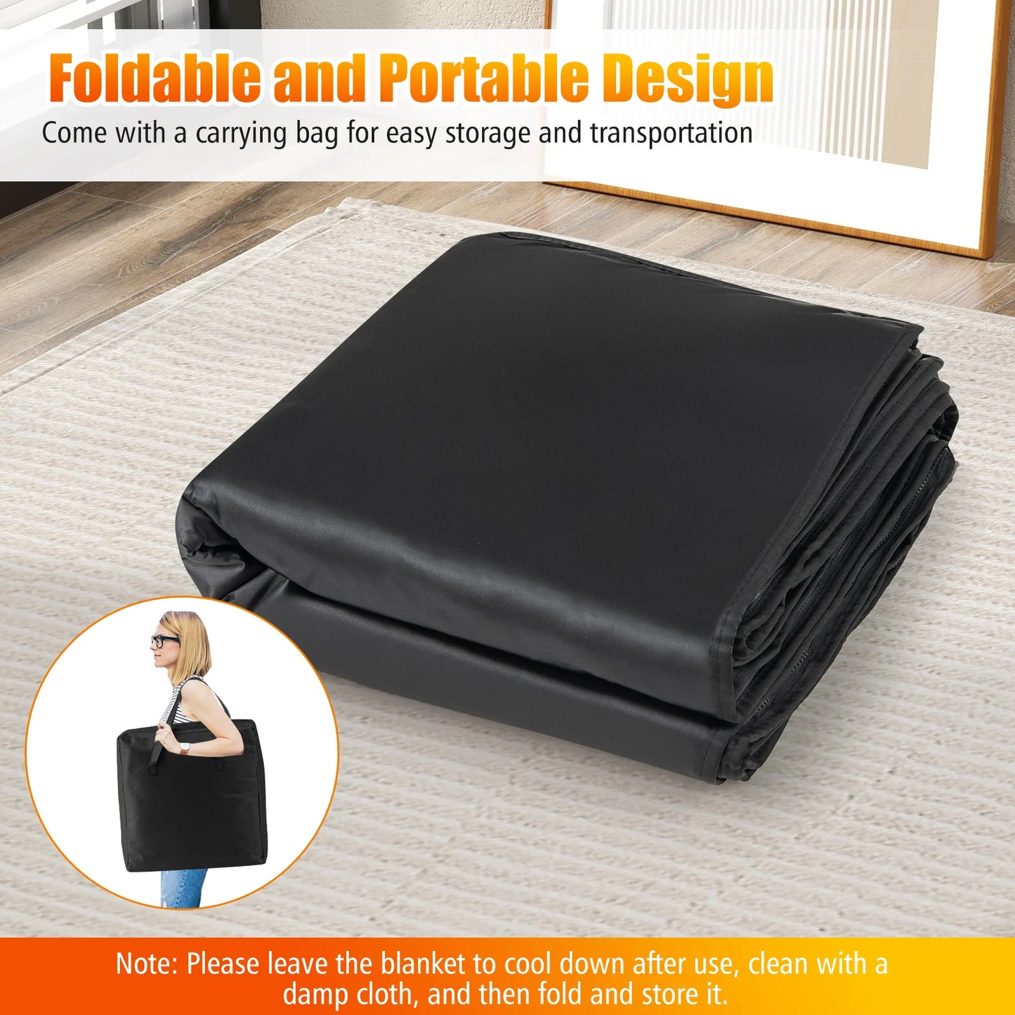 Infrared Sauna Blanket w/ Sleeves