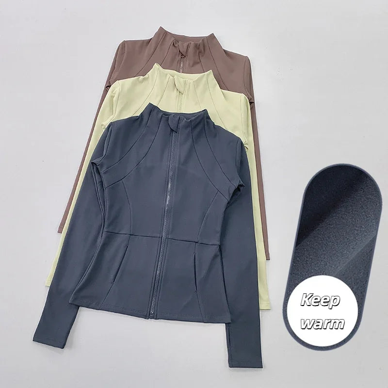 Quick Dry Yoga /Running Sport Workout Jacket