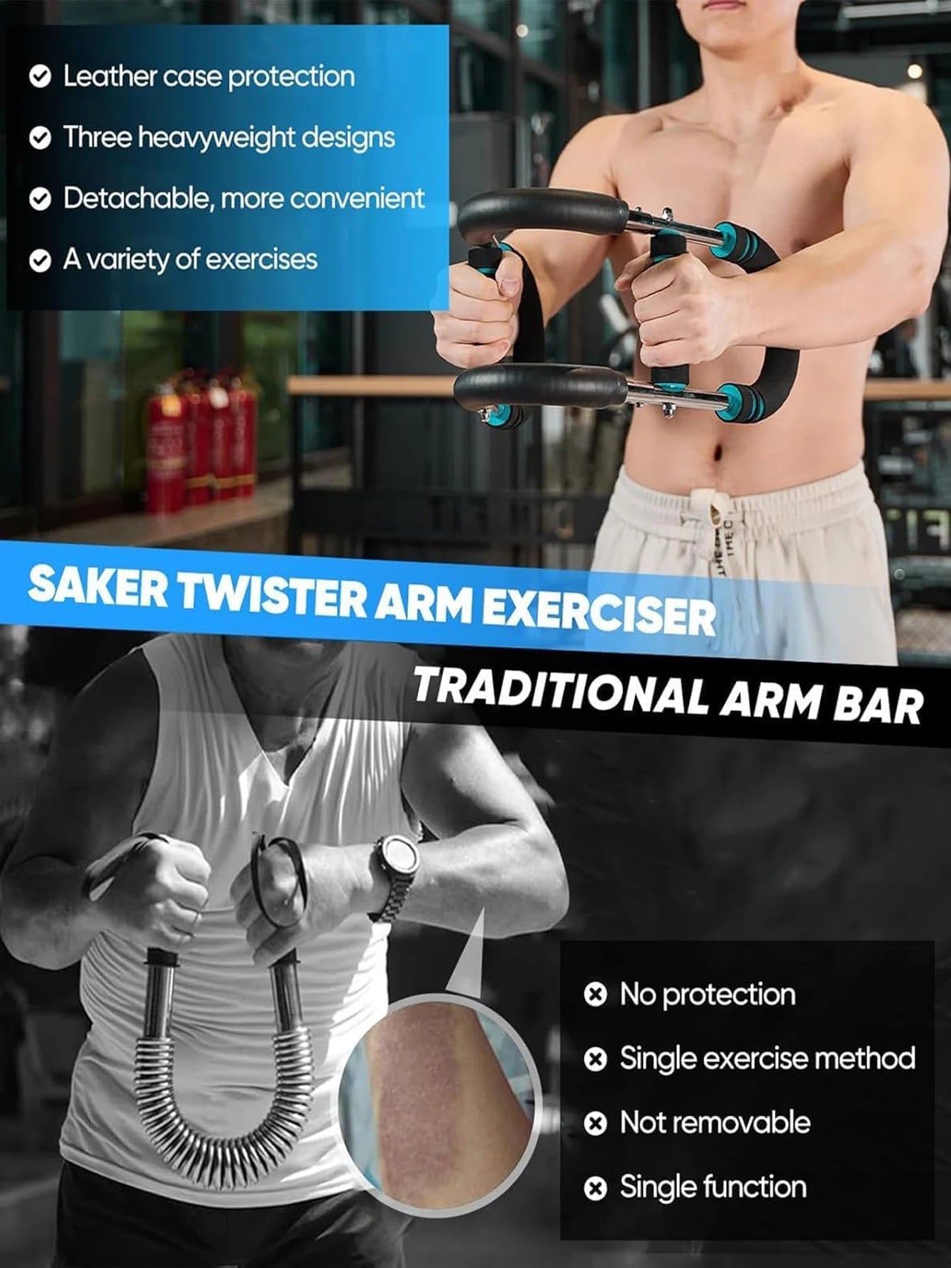 Adjustable Arm/Shoulder/Chest-Expander Trainer