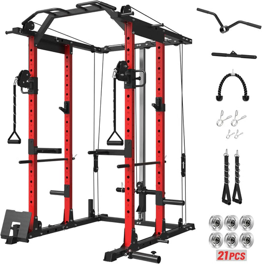Cable Crossover System with LAT Pull Down
