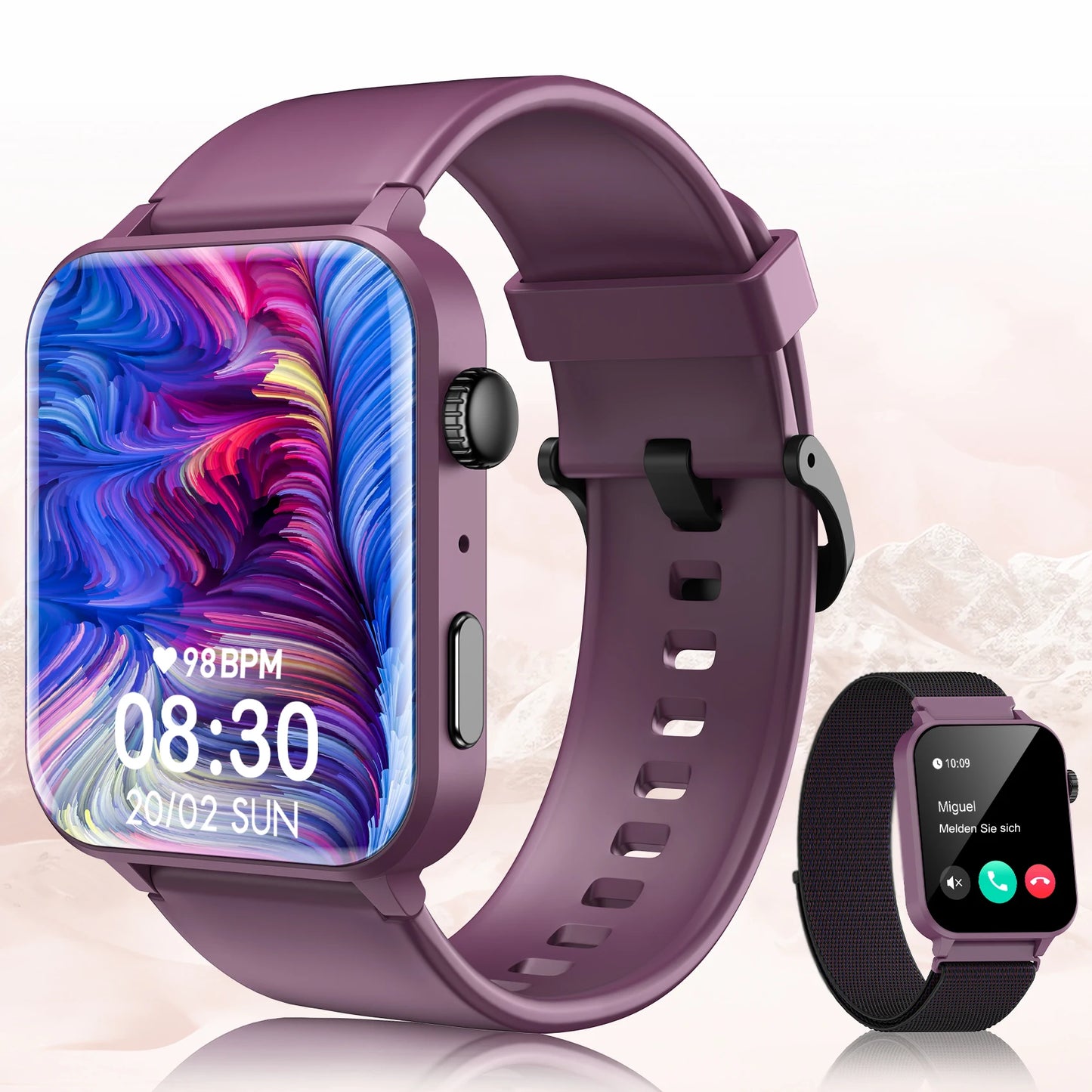 100+ Sports Modes/Health Monitor Smartwatch