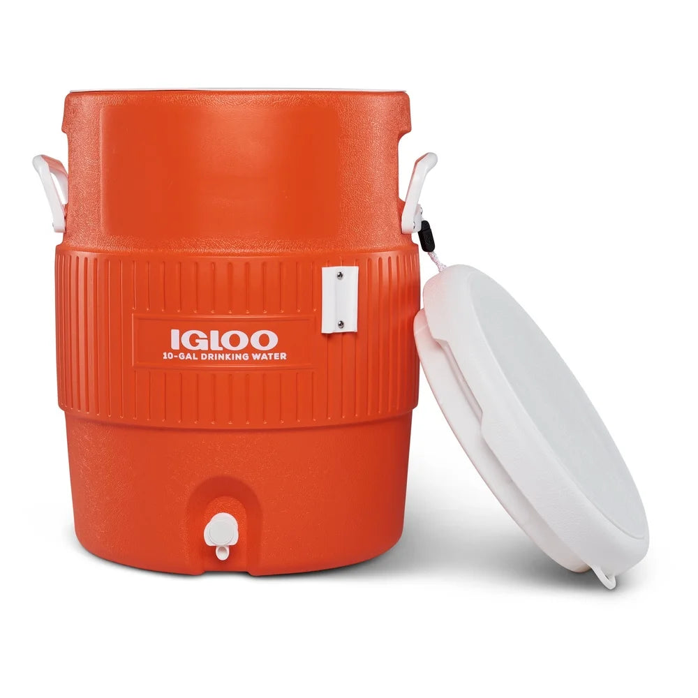 10 Gallon Water Jug with Cup Dispenser