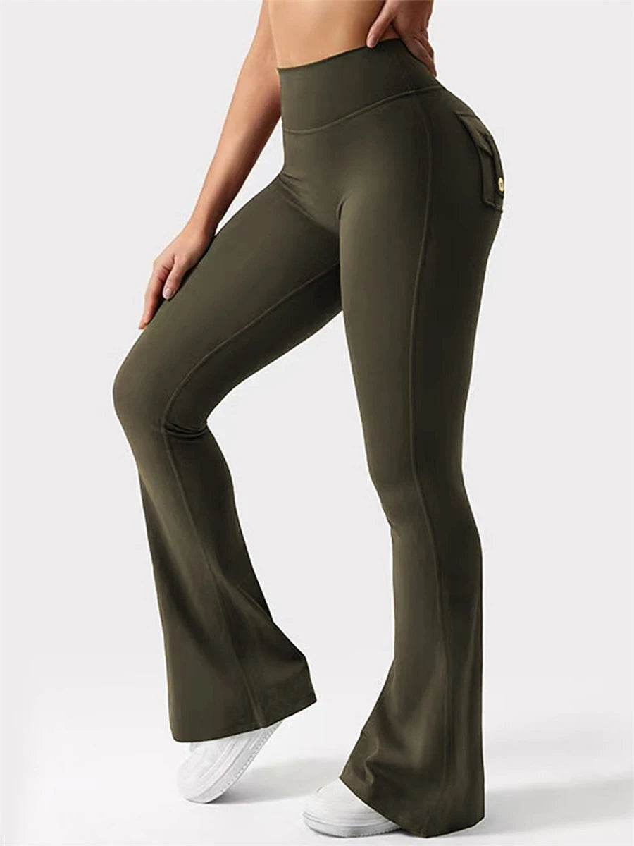 Women s Leggings with Pockets and Tummy Control