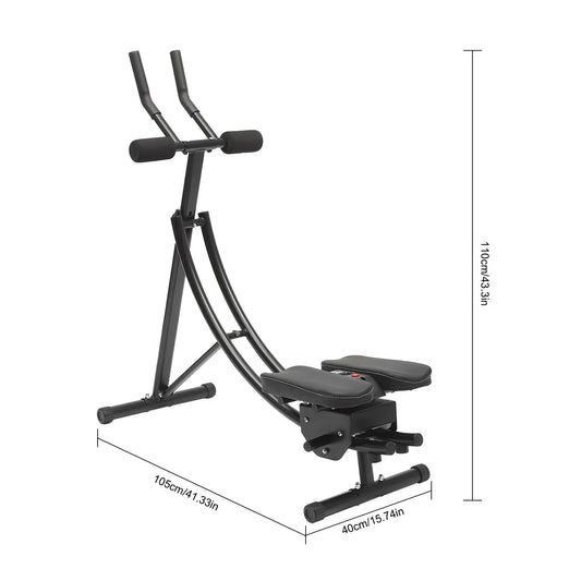 Adjustable Ab Machine, 330lbs Capacity
