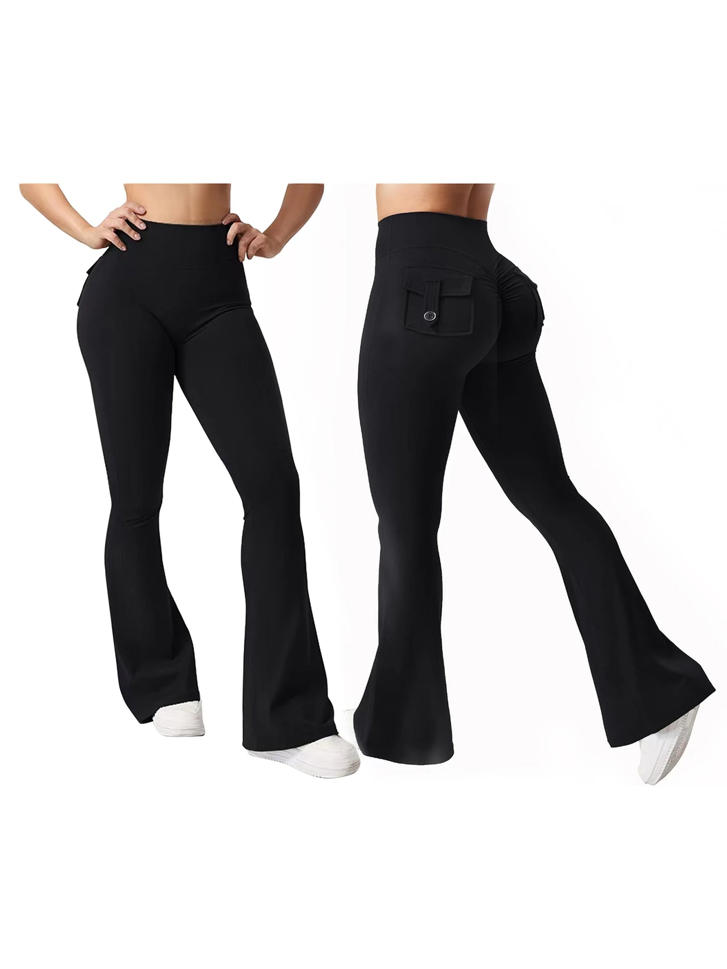 Women s Leggings with Pockets and Tummy Control