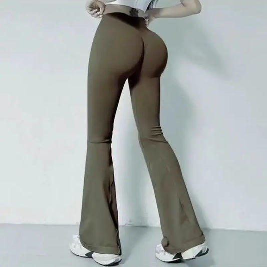 Women's High-Waist Flare Leggings