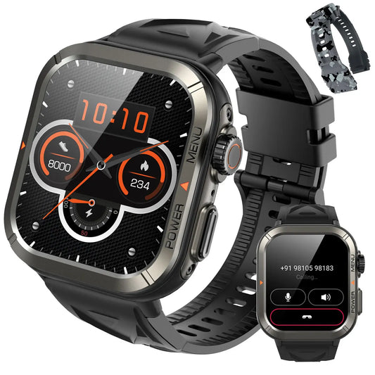 Waterproof Smartwatch Bluetooth Calling Fitness Tracking