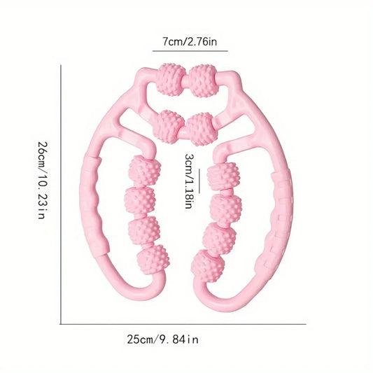 12-Wheel Fitness Massage Roller