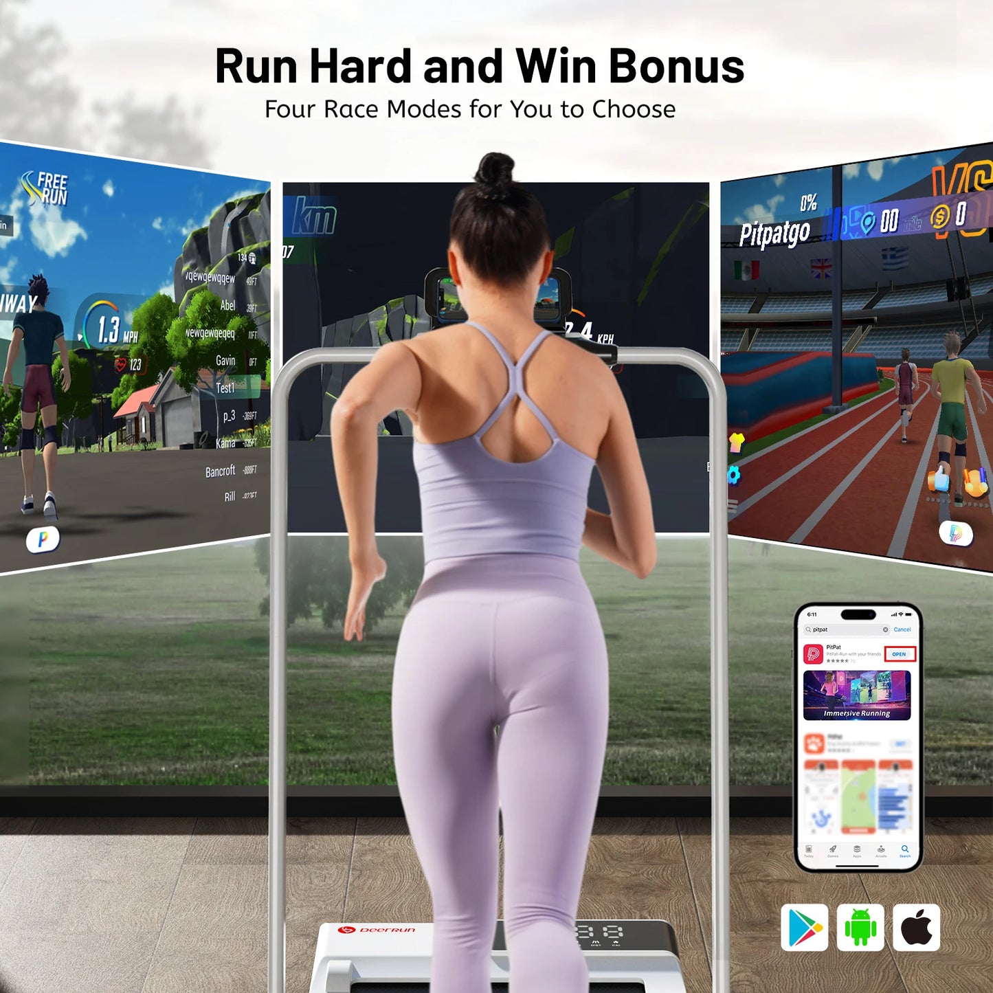 Folding Walkingpad /Treadmill MAX 300lbs