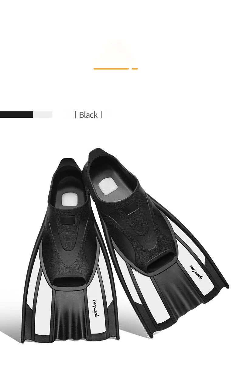 Swimming Diving Fins Rubber Snorkeling