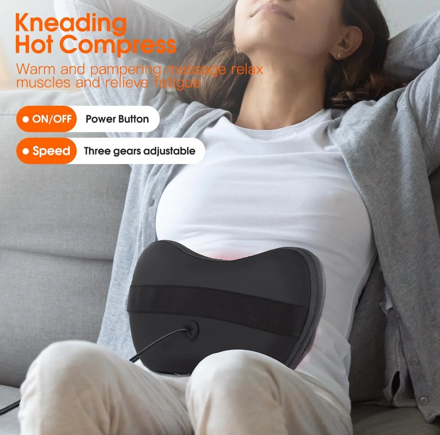 4 Head And Neck Protection Massage Pillow