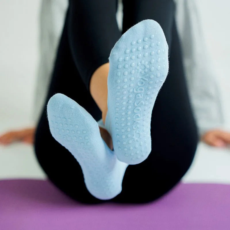 1 Pair Anti-Slip Breathable Pilates Socks