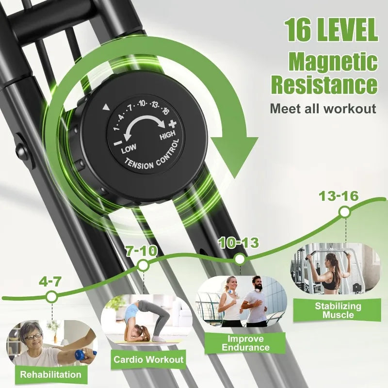 Folding Magnetic Cycling Bike