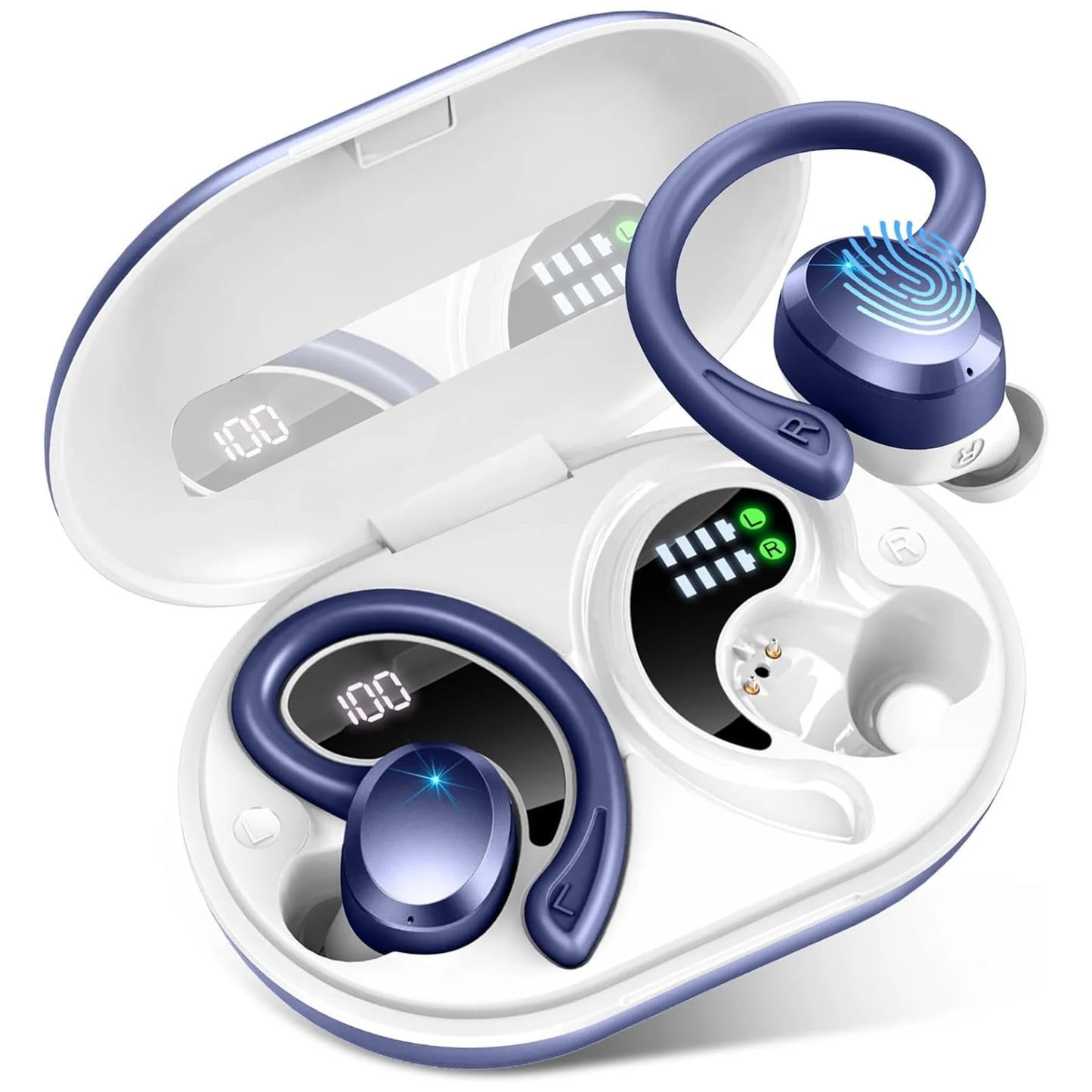 Wireless Earbuds, Noise Cancelling Waterproof