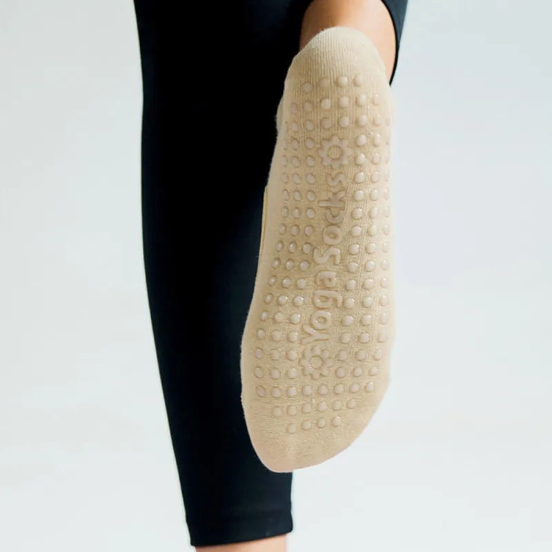 1 Pair Anti-Slip Breathable Pilates Socks
