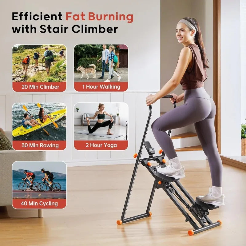 Foldable Stair Stepper Machine -Vertical Stair Climber