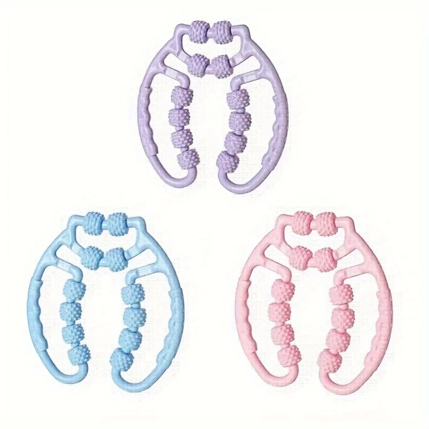 12-Wheel Fitness Massage Roller