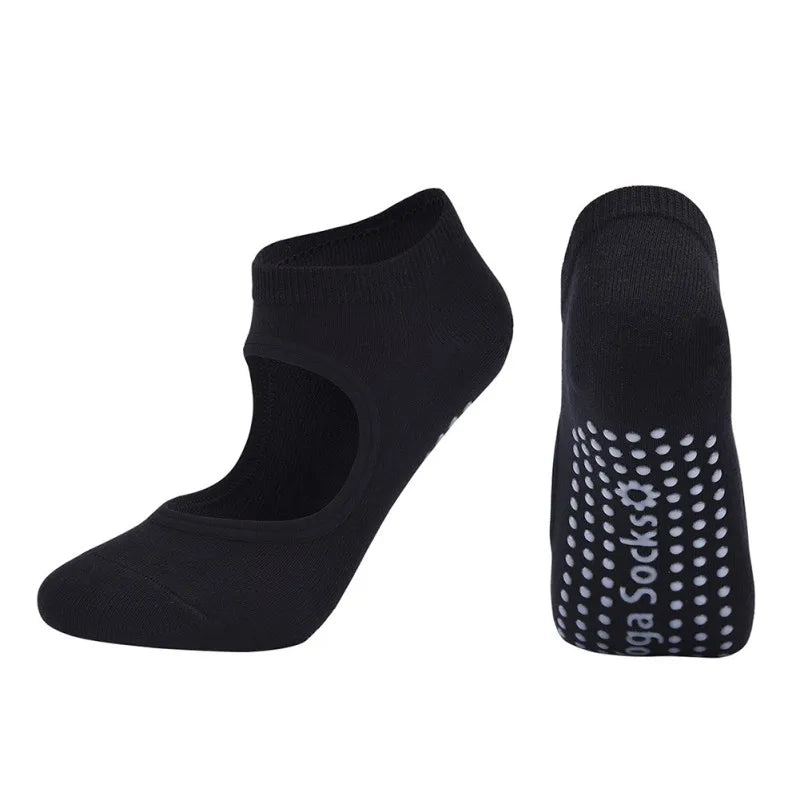 1 Pair Anti-Slip Breathable Pilates Socks