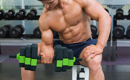 4 in 1 Adjustable Kettlebell/Dumbbell Set