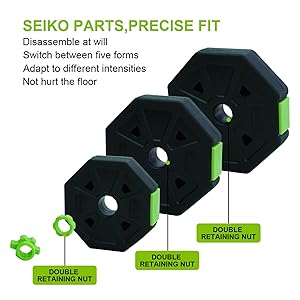 4 in 1 Adjustable Kettlebell/Dumbbell Set