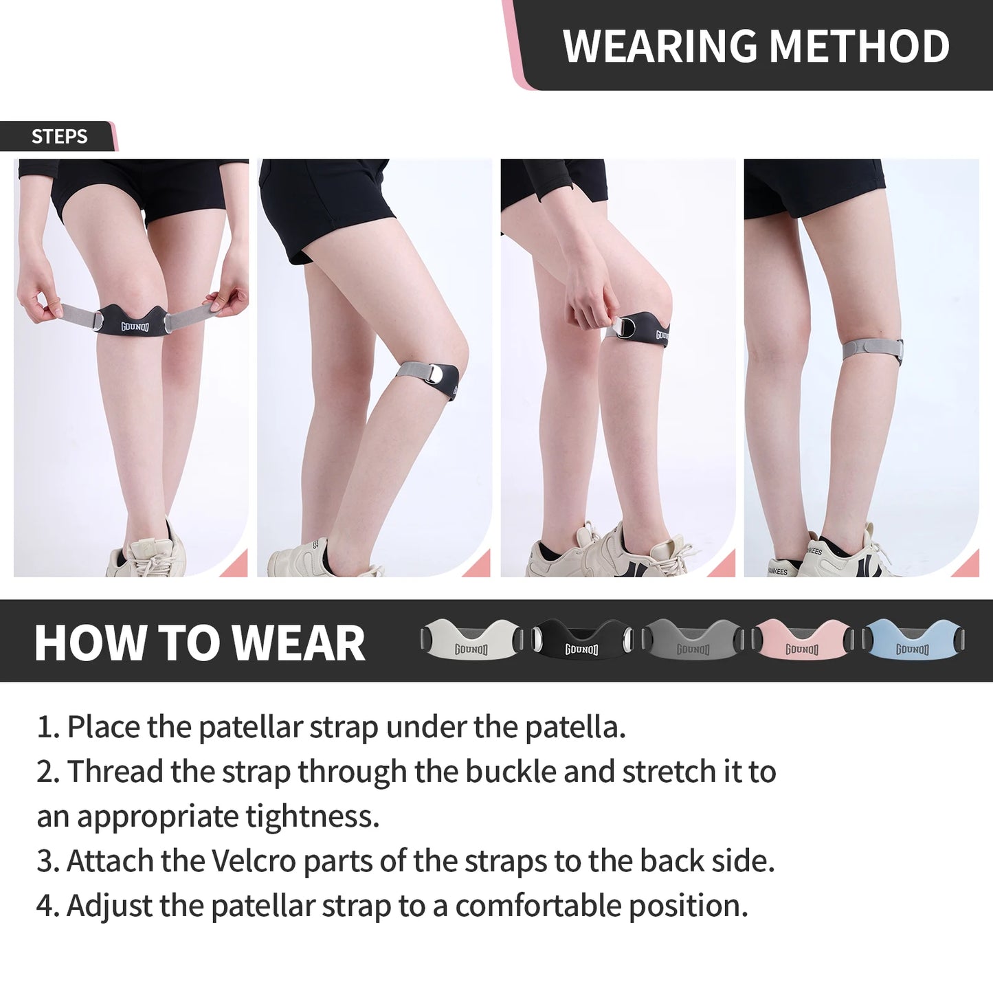 Patellar Tendon Support Strap