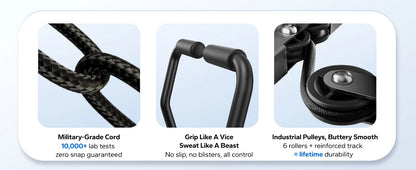 Vertical Compact Folding Exercise Climber