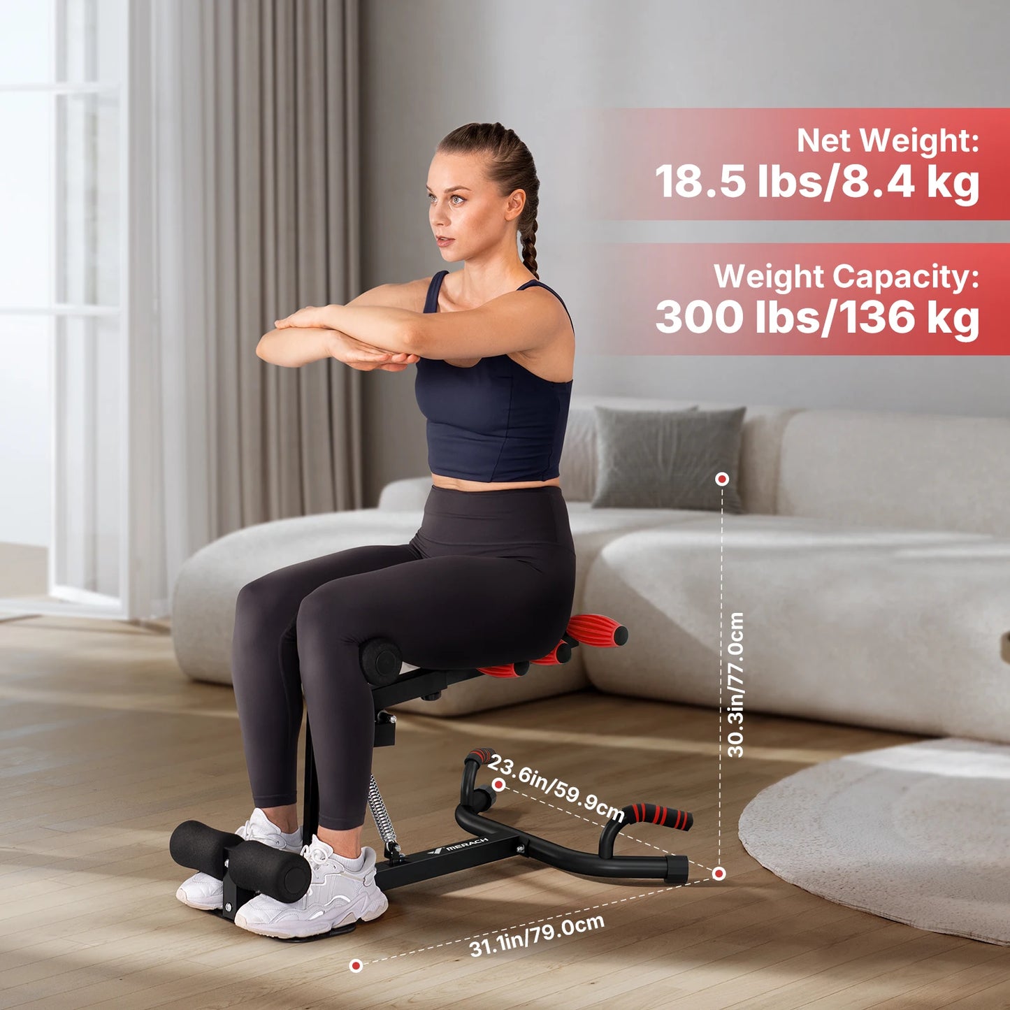 Adjustable Deep Squat Machine