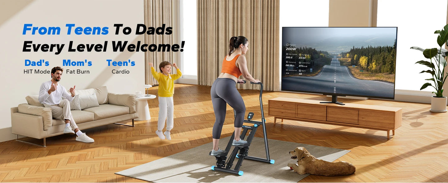 Vertical Compact Folding Exercise Climber