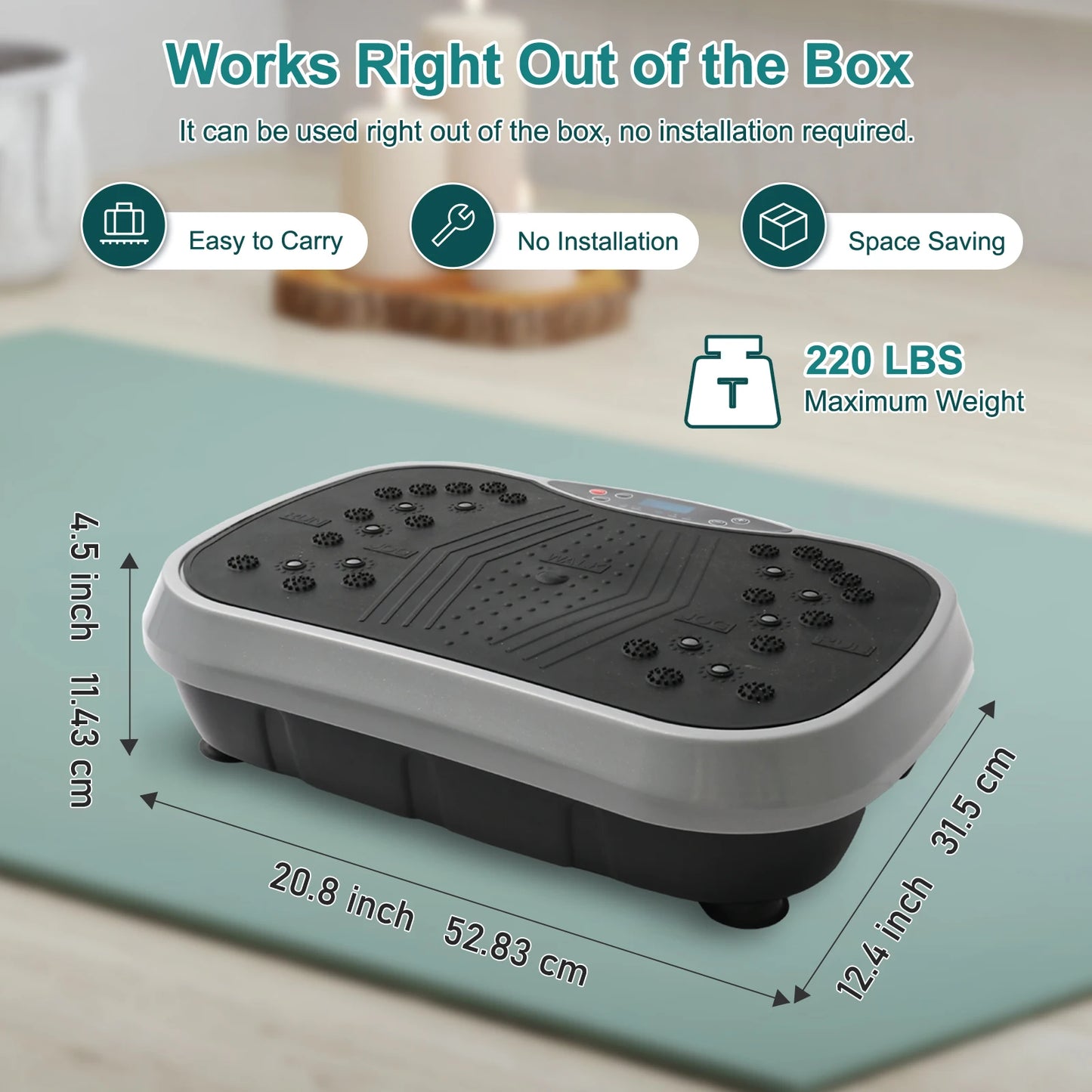 Vibration Plate Exercise Machine Fat-Burning
