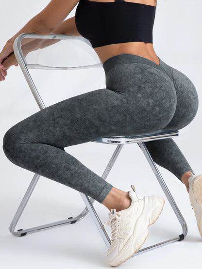 V Back Yoga Pants
