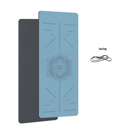 TPE Yoga mat with guide lines