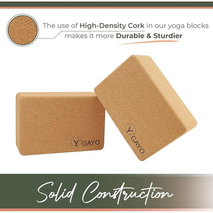 Premium Cork All-in-One Yoga Kit
