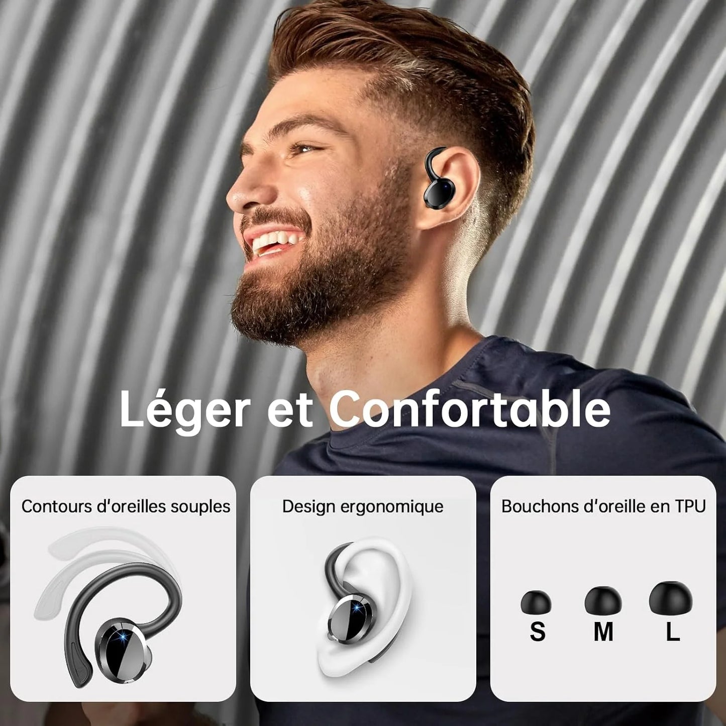 Wireless Earbuds, Noise Cancelling Waterproof