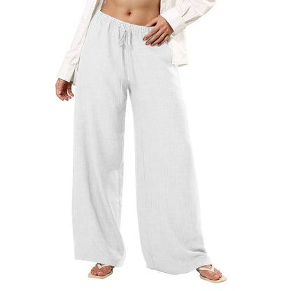 Casual Wide Leg Trousers